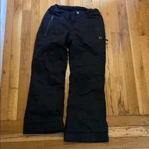 Black Snow Pants